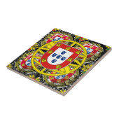 Portugees design tegeltje (Zijkant)