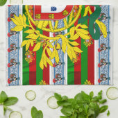 Portugees design theedoek (Gevouwen)