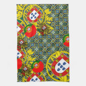 Portugees design theedoek (Verticaal)