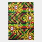 Portugees design theedoek (Verticaal)