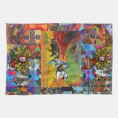 Portugees design theedoek (Horizontaal)