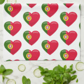 Portugees design theedoek (Gevouwen)