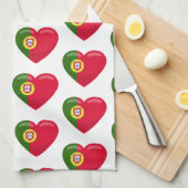 Portugees design theedoek (Quarter Fold)