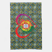 Portugees design theedoek (Verticaal)