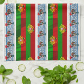 Portugees design theedoek (Gevouwen)