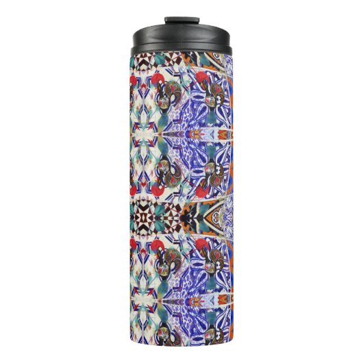 Portugees design thermosbeker (Voorkant)