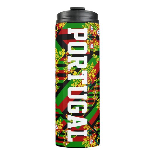 Portugees design thermosbeker (Voorkant)