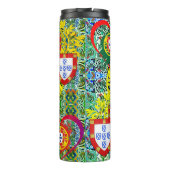 Portugees design thermosbeker (Achterkant)