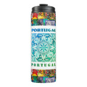 Portugees design thermosbeker (Voorkant)