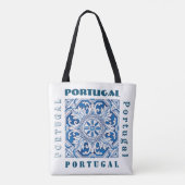 Portugees design tote bag (Achterkant)