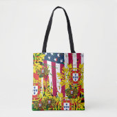 Portugees design tote bag (Voorkant)