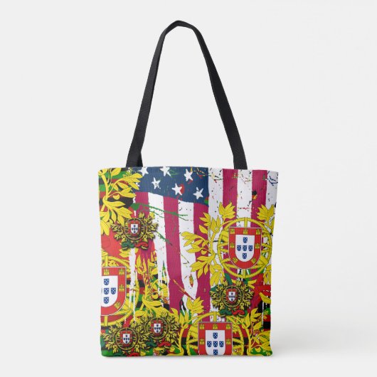 Portugees design tote bag (Achterkant)