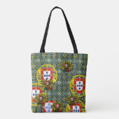 Portugees design tote bag (Achterkant)