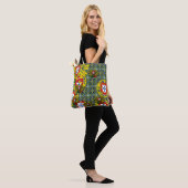 Portugees design tote bag (Op model)
