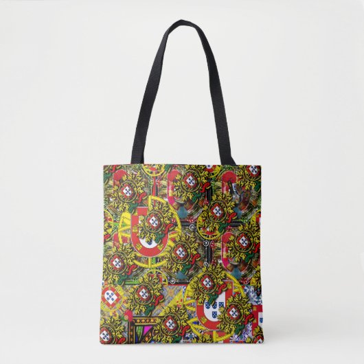 Portugees design tote bag (Voorkant)