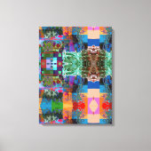 Portugees design Uitgerekt Canvas (Voorkant)