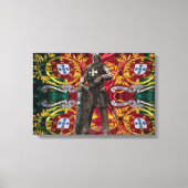 Portugees design Uitgerekt Canvas (Voorkant)