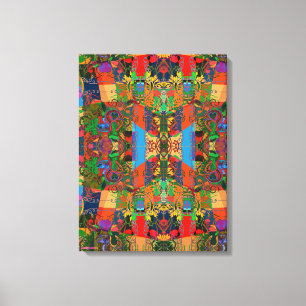 Portugees design Uitgerekt Canvas Afdruk