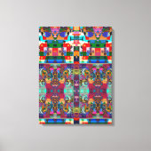 Portugees design Uitgerekt Canvas Afdruk (Voorkant)