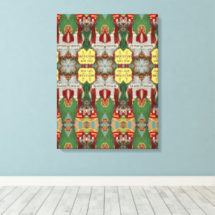 Portugees design Uitgerekt Canvas Afdruk
