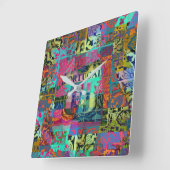 Portugees design vierkante klok (Hoek)