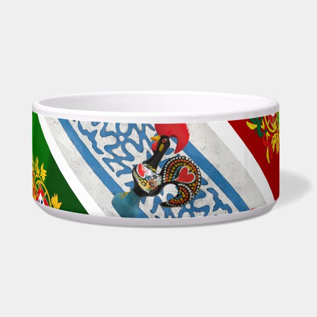 Portugees design voerbakje (Voorkant)