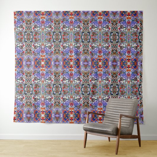 Portugees design wandkleed (In Situ (horizontaal))