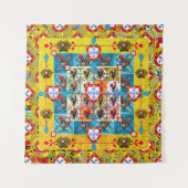 Portugees design wandkleed (Voorkant)