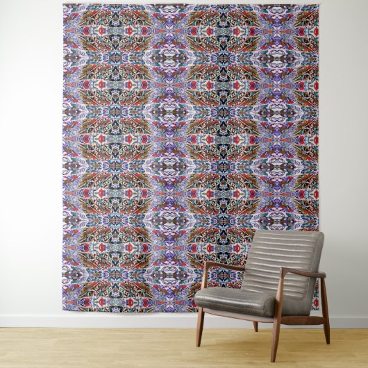 Portugees design wandkleed (In situ)