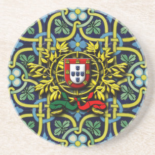 Portugees design zandsteen onderzetter