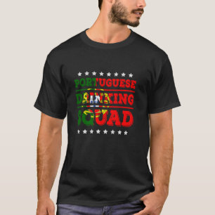 Portugees Drink team Portugal Flag Funny Drin T-shirt