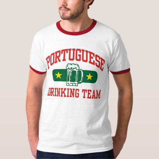 Portugees Drink Team T-shirt (Voorkant)