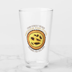 Portugees Eirog Custard Tart Pastry-voedselfestiva Glas
