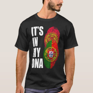 Portugees en Kirgizstani Mix Dna T-shirt