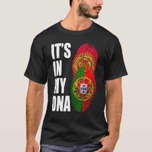 Portugees en Kirgizstani Mix Dna T-shirt