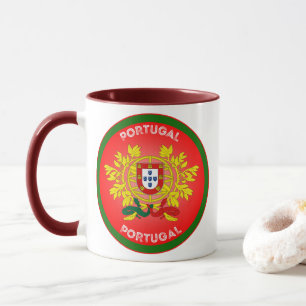 Portugees Erfgoed Embleem Mok