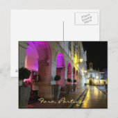 Portugees: Faro, Portugal - Arco da Vila Briefkaart (Voorkant / Achterkant)