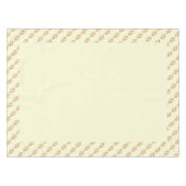 Portugees folk romantisch hartpatroon tablecloth tafelkleed (Voorkant (Horizontaal))