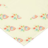 Portugees folk romantisch hartpatroon tablecloth tafelkleed (Gekanteld)
