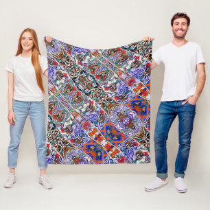 Portugees Galo de Barcelos Fleece Deken
