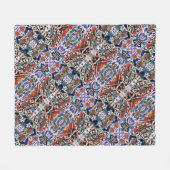 Portugees Galo de Barcelos Fleece Deken (Voorkant (Horizontaal))