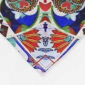 Portugees Galo de Barcelos Fleece Deken (Hoek)