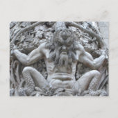 Portugees Gargoyle ~ briefkaart (Voorkant)