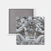 Portugees Gargoyle ~ magneet (Voorkant / Achterkant)