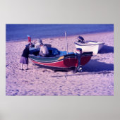 Portugees gezinsbedrijf poster (Voorkant)