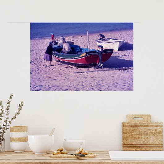 Portugees gezinsbedrijf poster (Keuken)