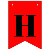 Portugees haan en geschenken kinderen verjaardagsf vlaggetjes (Tweede vlag)