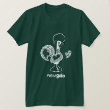 Portugees haan modern silhouet