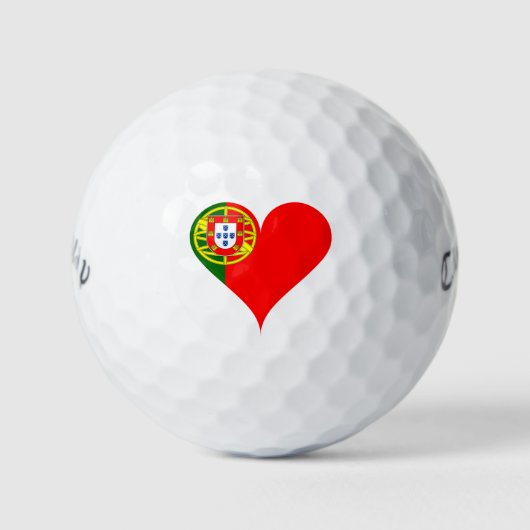 Portugees hart golfballen (Voorkant)
