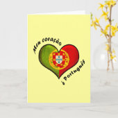Portugees hart kaart (Gele Bloem)